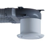 Extensão em polipropileno para plenos em polipropileno (extensor Ø123) - PEFLEX