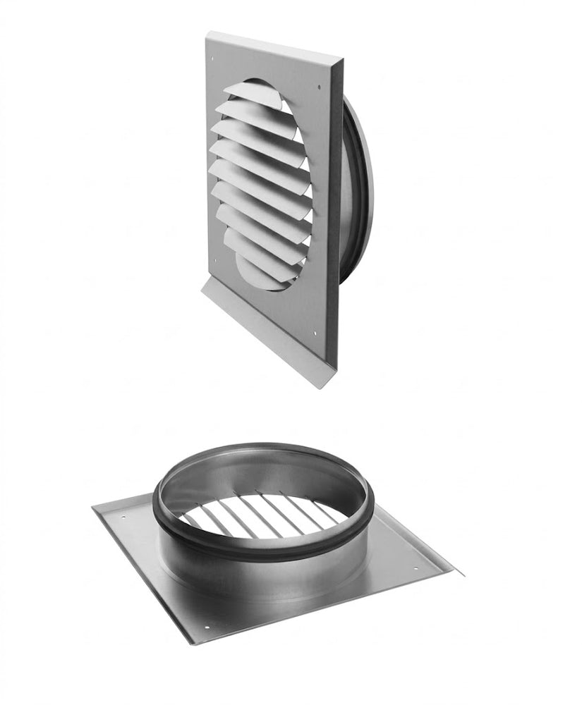 Grelhas plana exterior branca- PEFLEX