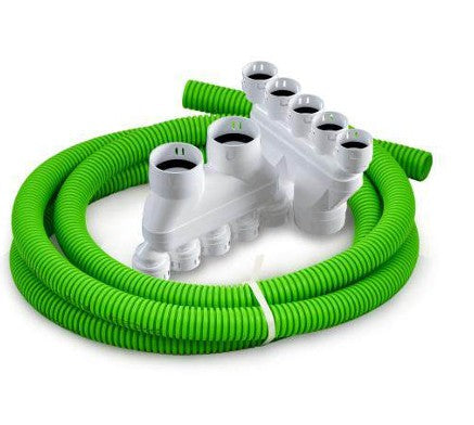 Adaptador de passagem para condutas de Ø75 mm - PEFLEX